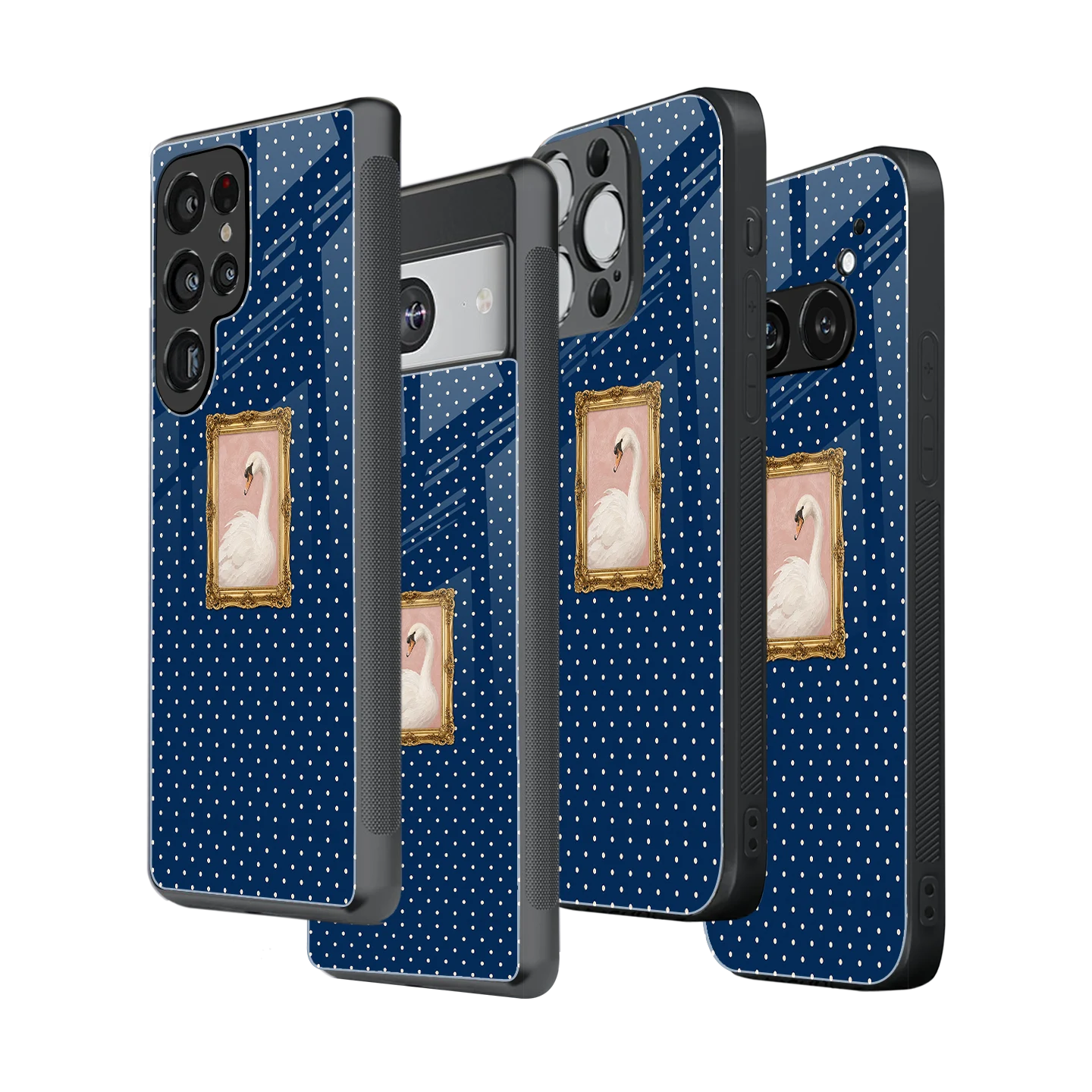 Stylish Glass Back Case for All Smartphones iPhone, Samsung, OnePlus, Pixel, Redmi, Oppo, Vivo, Motorola
