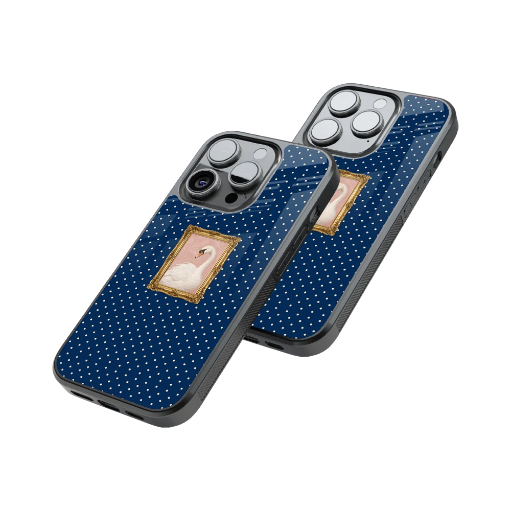 Protective Glass Back Phone Case Compatible with iPhone, Samsung, OnePlus, Pixel & More