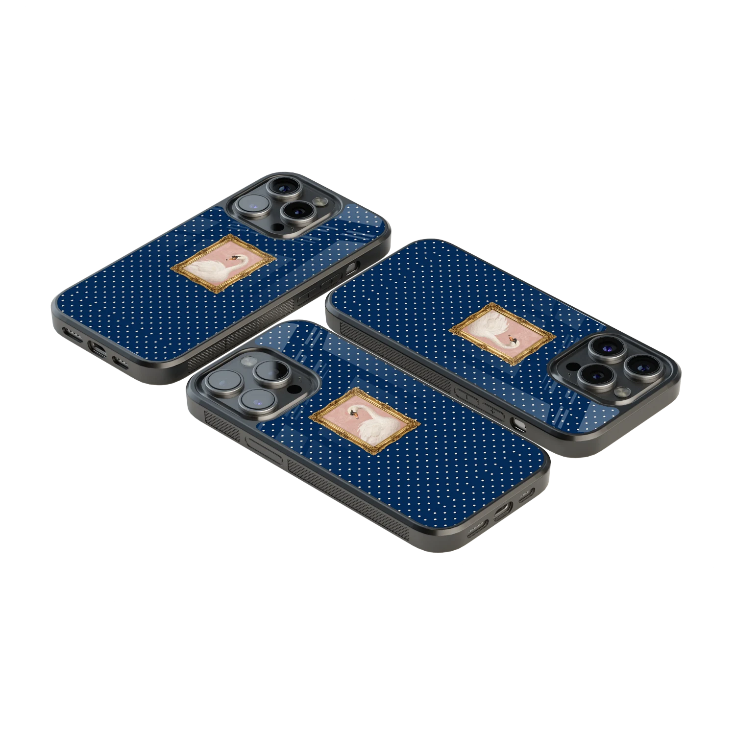 Luxury Glass Back Mobile Cover for iPhone, Samsung Galaxy, OnePlus, Pixel, Redmi & More