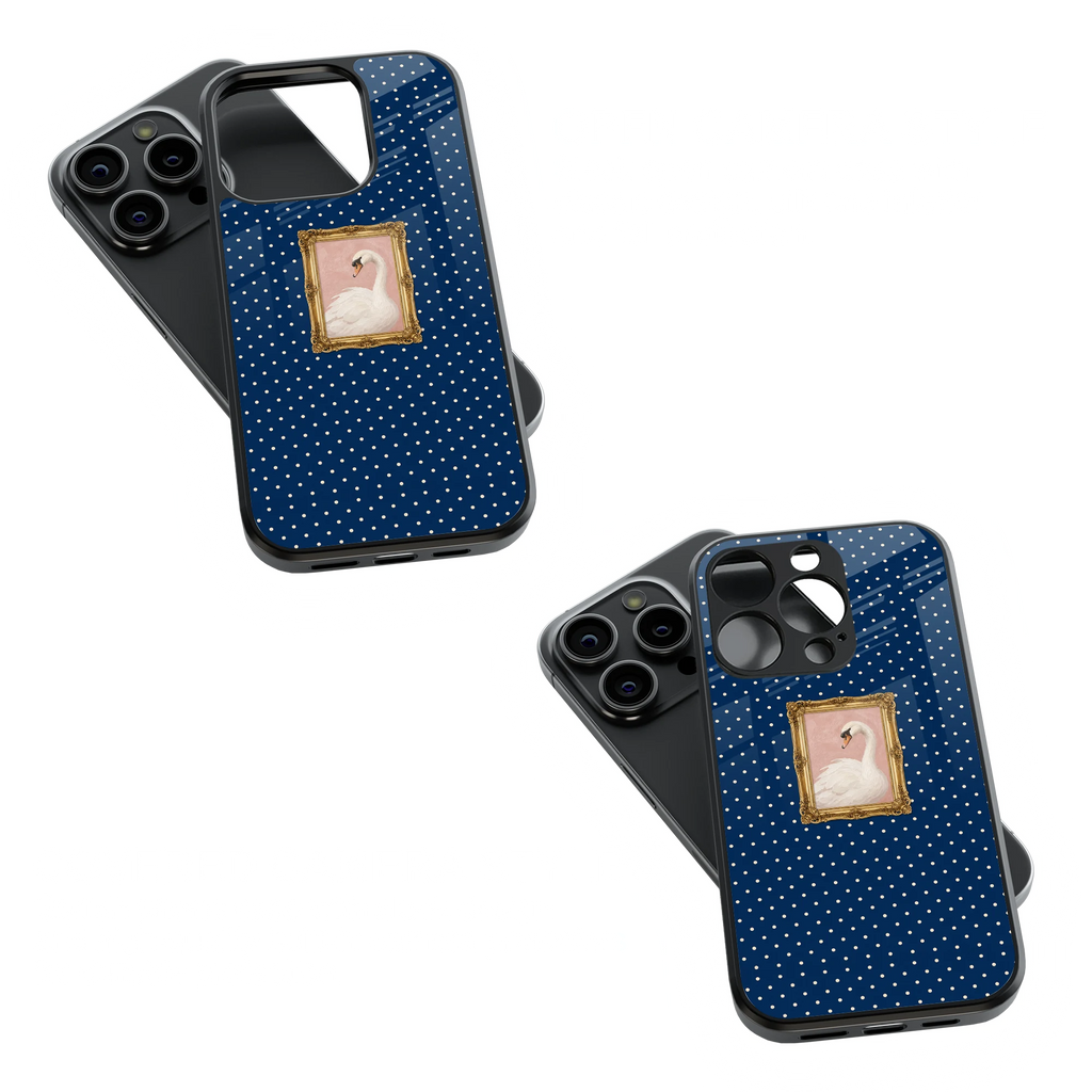 Trendy Glass Back Mobile Case for iPhone, Samsung, Redmi, OnePlus, Google Pixel, Motorola