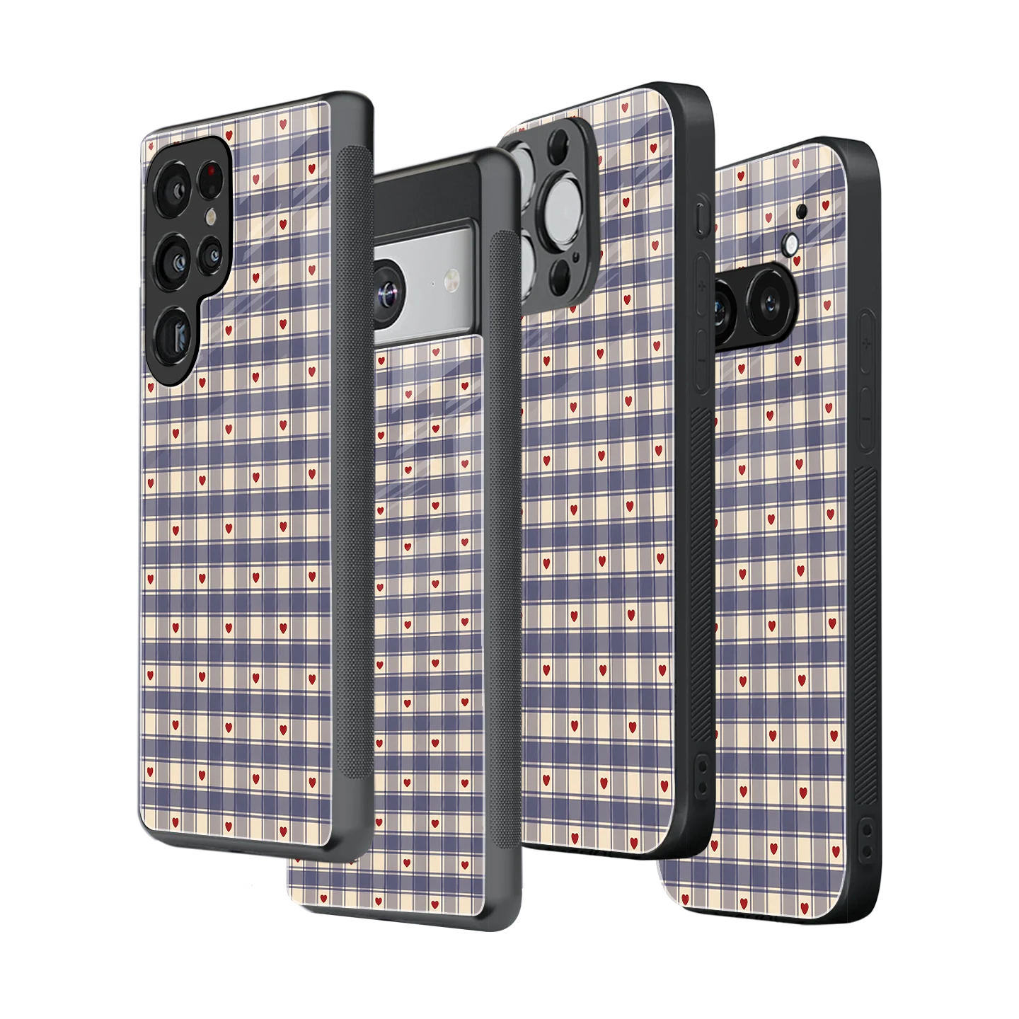 Stylish Glass Back Case for All Smartphones iPhone, Samsung, OnePlus, Pixel, Redmi, Oppo, Vivo, Motorola