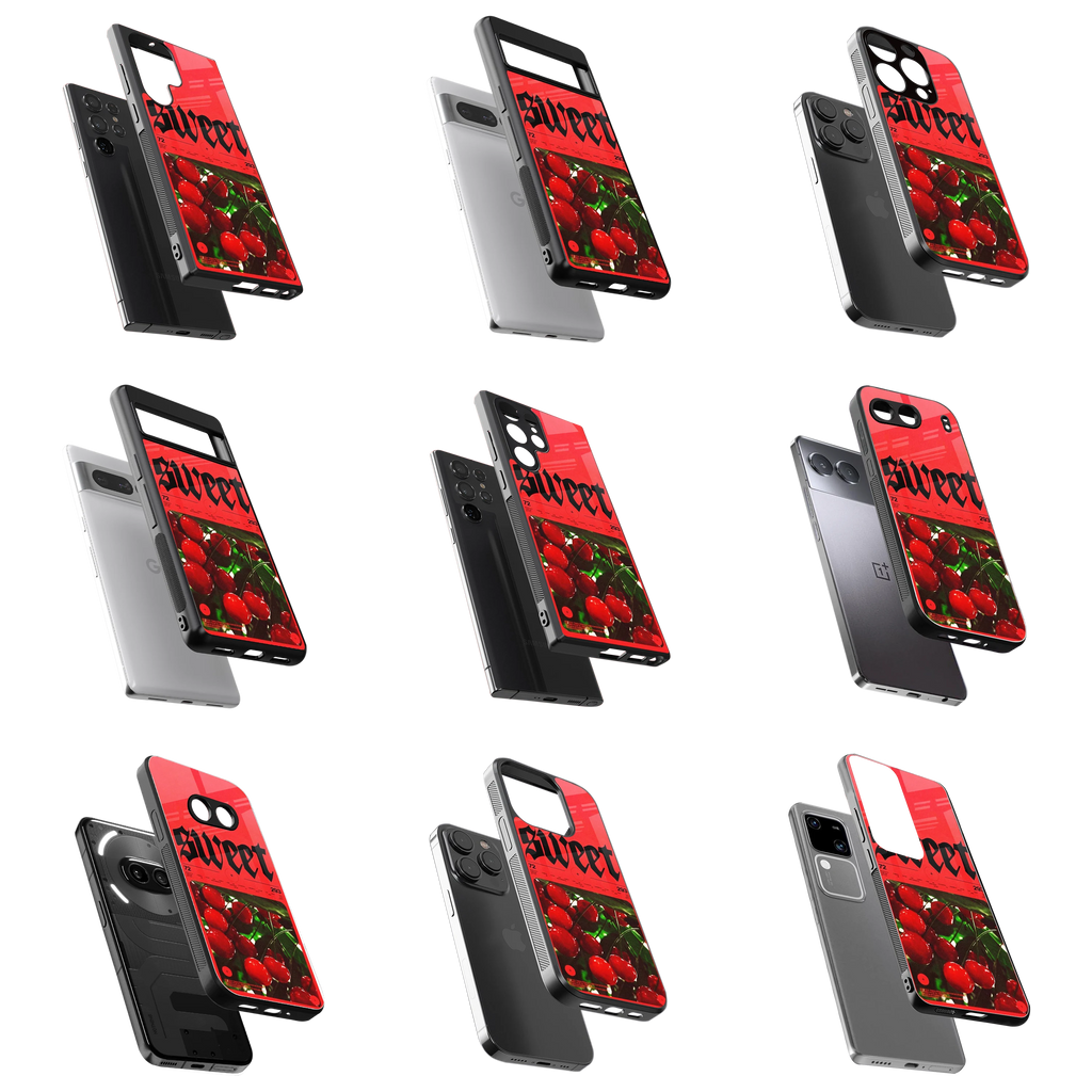 Durable Glass Back Mobile Case for iPhone, Samsung, OnePlus, Google Pixel, Redmi, Vivo, Oppo