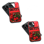 Trendy Glass Back Mobile Case for iPhone, Samsung, Redmi, OnePlus, Google Pixel, Motorola