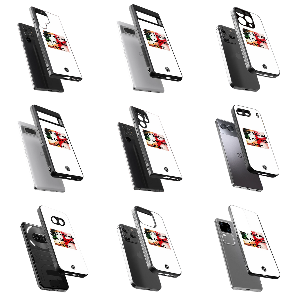 Durable Glass Back Mobile Case for iPhone, Samsung, OnePlus, Google Pixel, Redmi, Vivo, Oppo