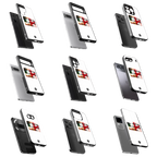 Durable Glass Back Mobile Case for iPhone, Samsung, OnePlus, Google Pixel, Redmi, Vivo, Oppo