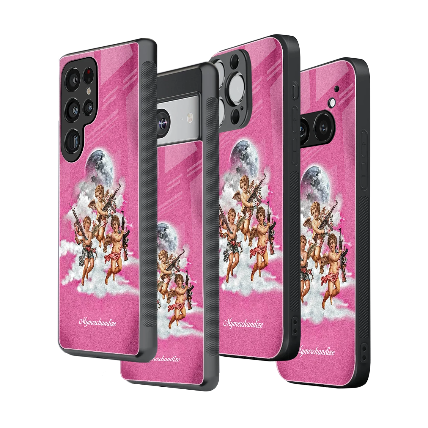 Stylish Glass Back Case for All Smartphones iPhone, Samsung, OnePlus, Pixel, Redmi, Oppo, Vivo, Motorola