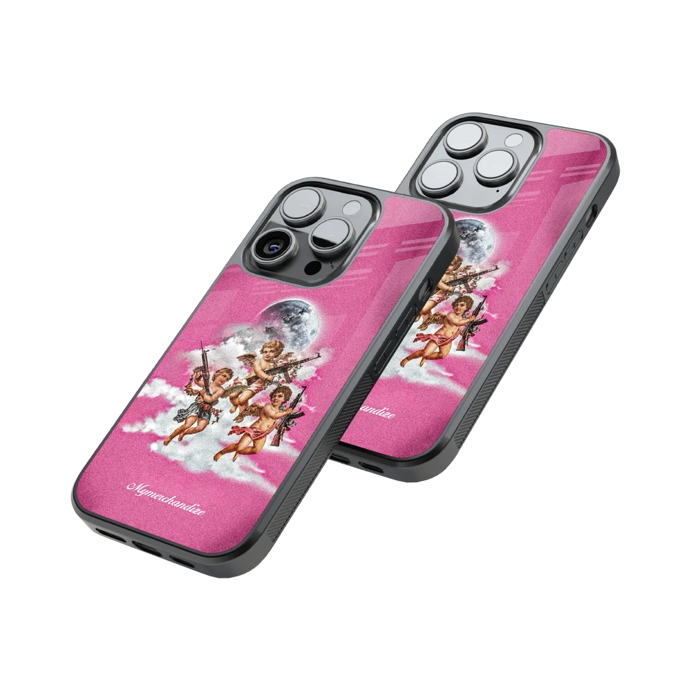 Protective Glass Back Phone Case Compatible with iPhone, Samsung, OnePlus, Pixel & More