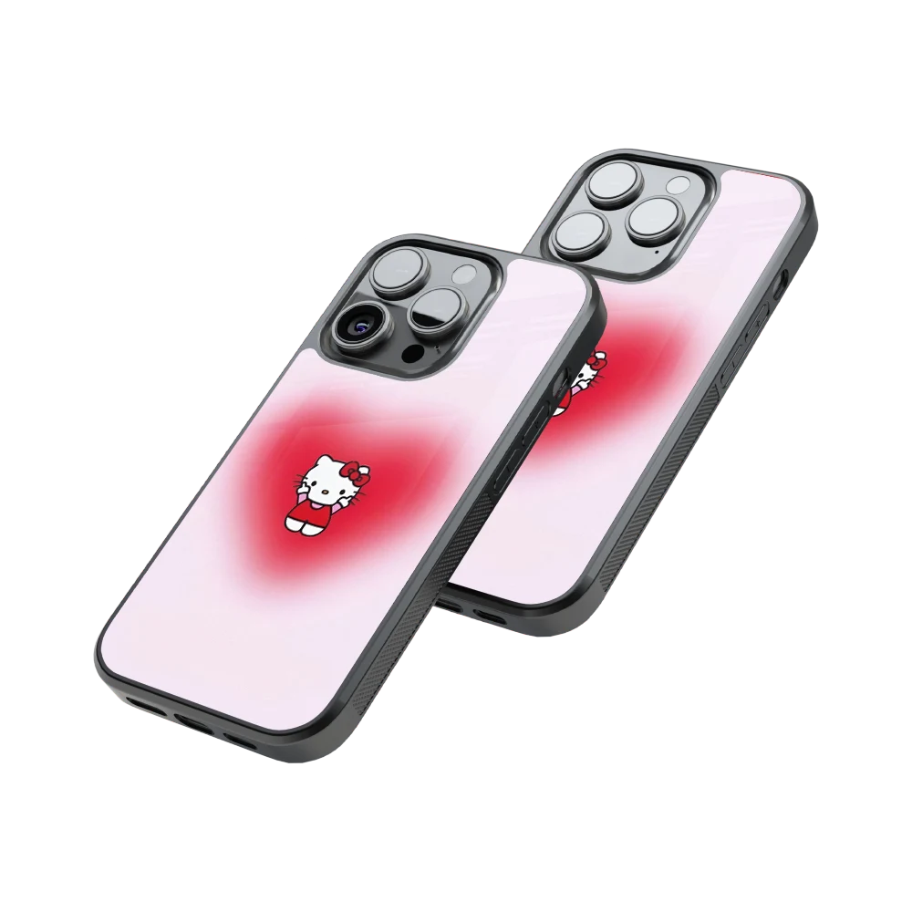 Protective Glass Back Phone Case Compatible with iPhone, Samsung, OnePlus, Pixel & More