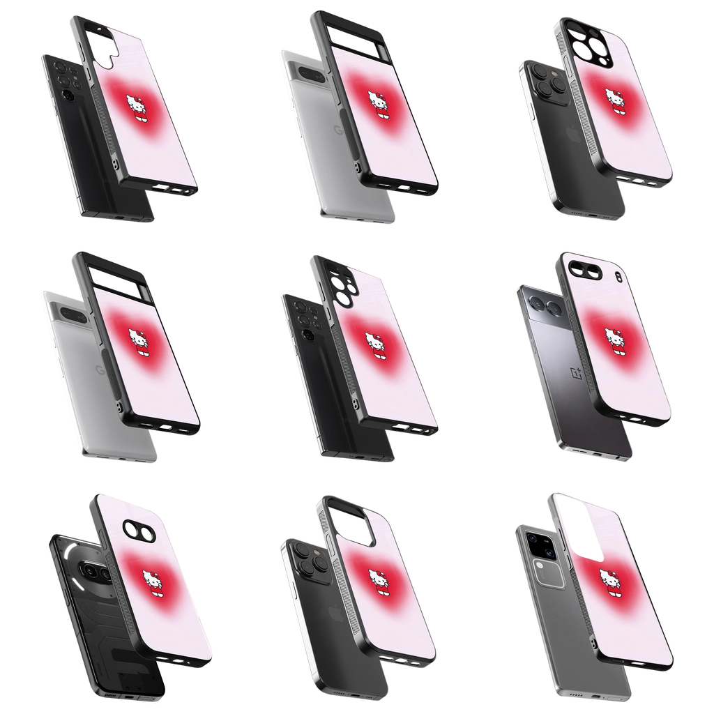 Durable Glass Back Mobile Case for iPhone, Samsung, OnePlus, Google Pixel, Redmi, Vivo, Oppo