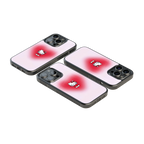 Luxury Glass Back Mobile Cover for iPhone, Samsung Galaxy, OnePlus, Pixel, Redmi & More