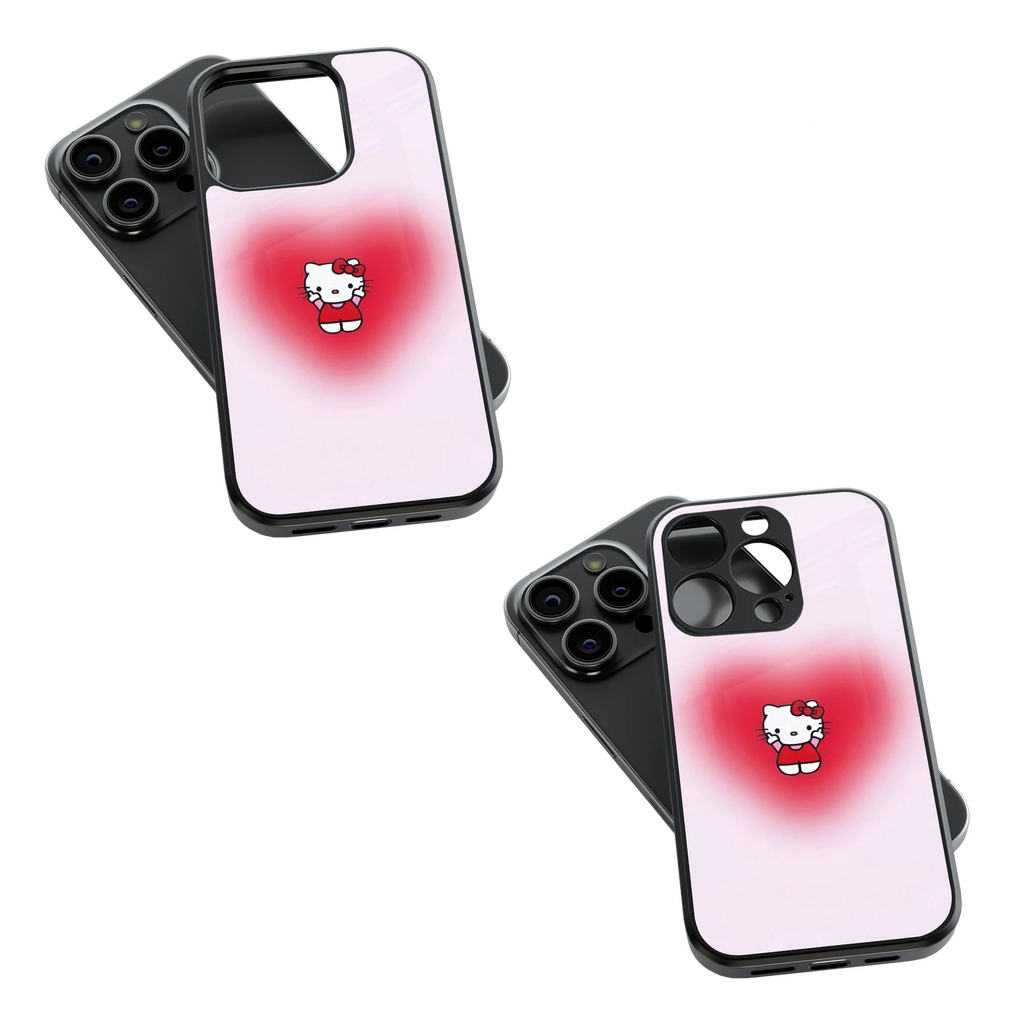 Trendy Glass Back Mobile Case for iPhone, Samsung, Redmi, OnePlus, Google Pixel, Motorola