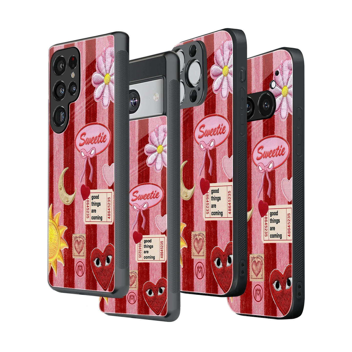 Stylish Glass Back Case for All Smartphones iPhone, Samsung, OnePlus, Pixel, Redmi, Oppo, Vivo, Motorola