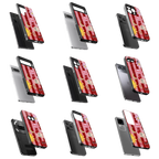 Durable Glass Back Mobile Case for iPhone, Samsung, OnePlus, Google Pixel, Redmi, Vivo, Oppo