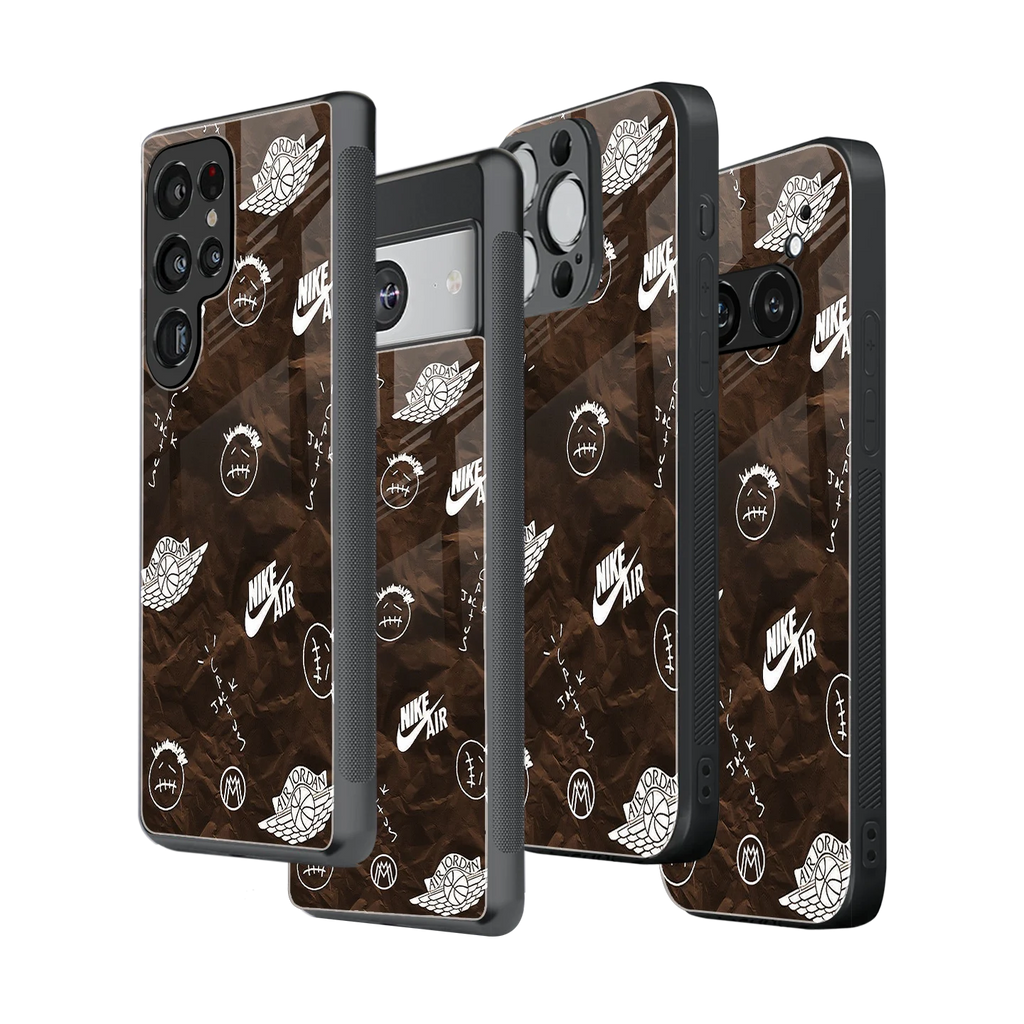 Stylish Glass Back Case for All Smartphones iPhone, Samsung, OnePlus, Pixel, Redmi, Oppo, Vivo, Motorola