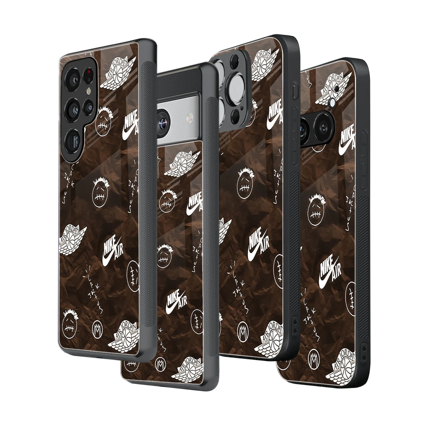 Stylish Glass Back Case for All Smartphones iPhone, Samsung, OnePlus, Pixel, Redmi, Oppo, Vivo, Motorola