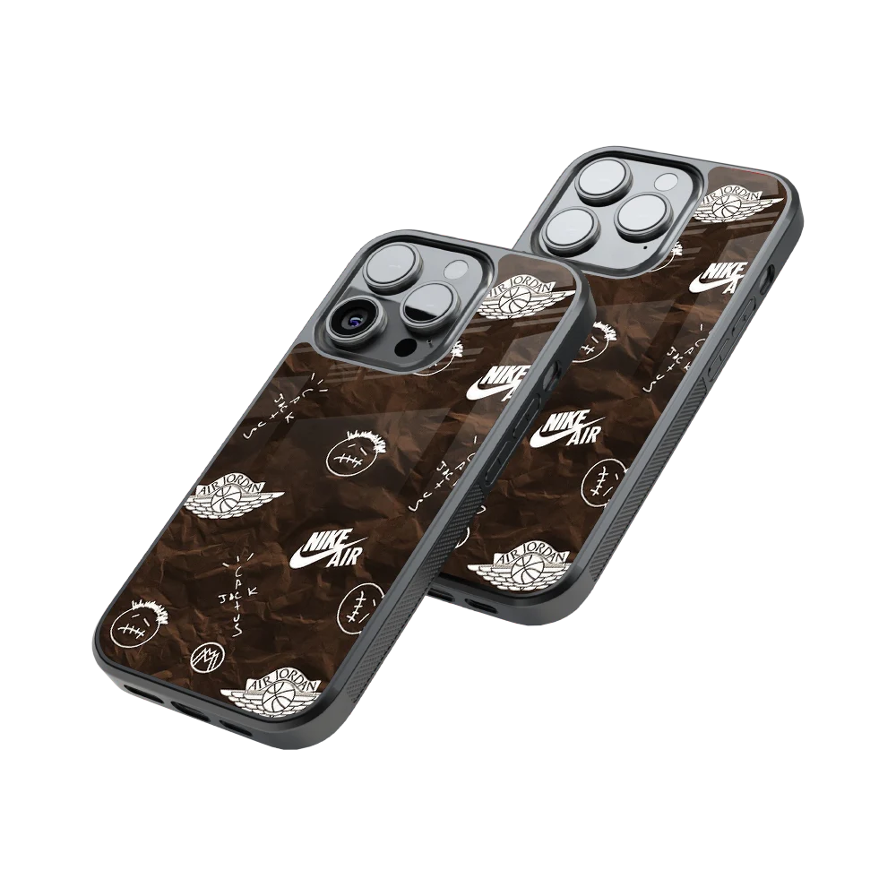 Protective Glass Back Phone Case Compatible with iPhone, Samsung, OnePlus, Pixel & More
