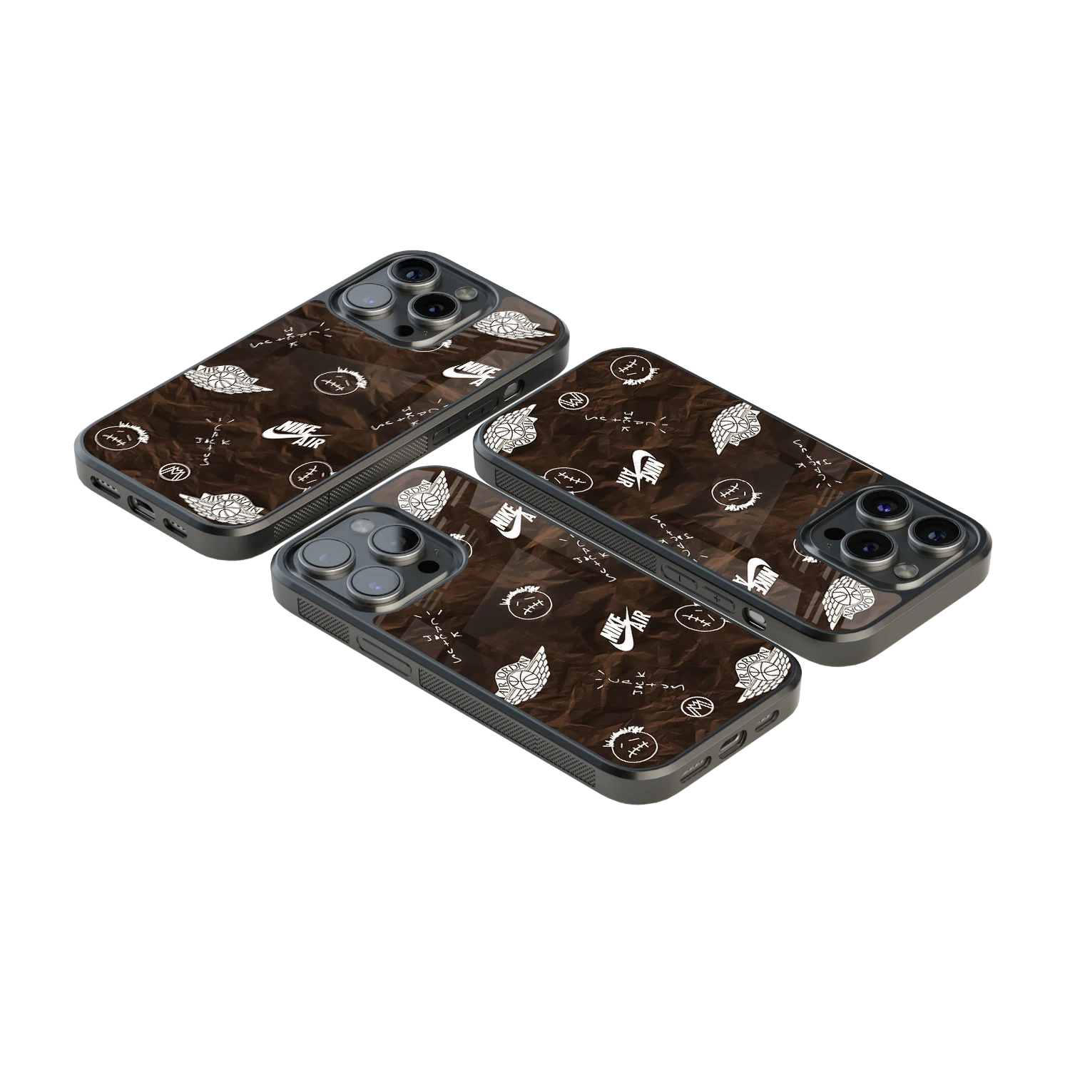 Luxury Glass Back Mobile Cover for iPhone, Samsung Galaxy, OnePlus, Pixel, Redmi & More