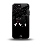 t-rex back phone cover | glass case for iphone 13 pro max