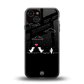 t-rex back phone cover | glass case for iphone 13
