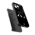 t-rex back phone cover | glass case for iphone 14 pro max