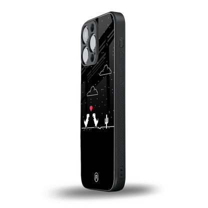 t-rex back phone cover | glass case for iphone 14 pro max