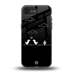 t-rex back phone cover | glass case for iphone 16e