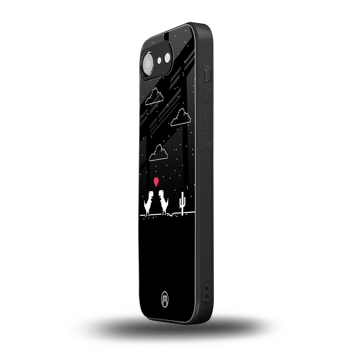 t-rex back phone cover | glass case for iphone 16e