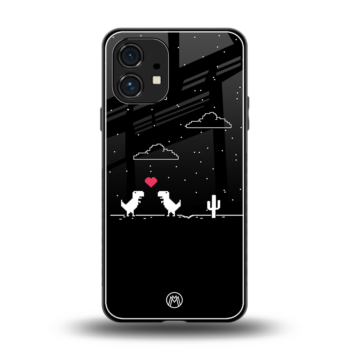 t-rex back phone cover | glass case for nothing phone 1
