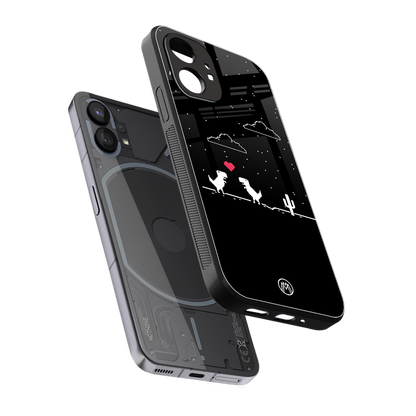 t-rex back phone cover | glass case for nothing phone 1