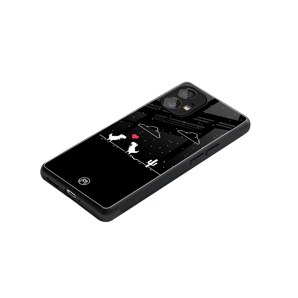 t-rex back phone cover | glass case for nothing phone 1
