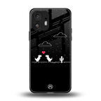 t-rex back phone cover | glass case for nothing phone 2