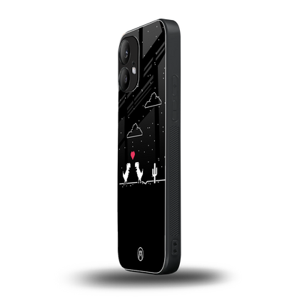 t-rex back phone cover | glass case for nothing phone 2