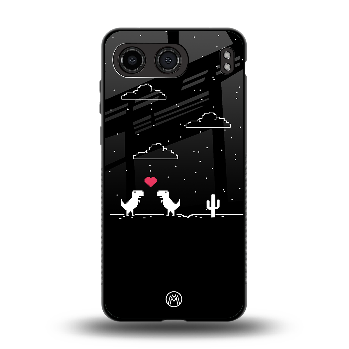t-rex back phone cover | glass case for oneplus nord 4