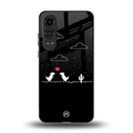 t-rex back phone cover | glass case for oneplus nord ce 4 lite