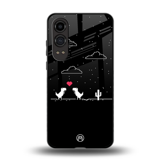 t-rex back phone cover | glass case for oneplus nord ce 4 lite