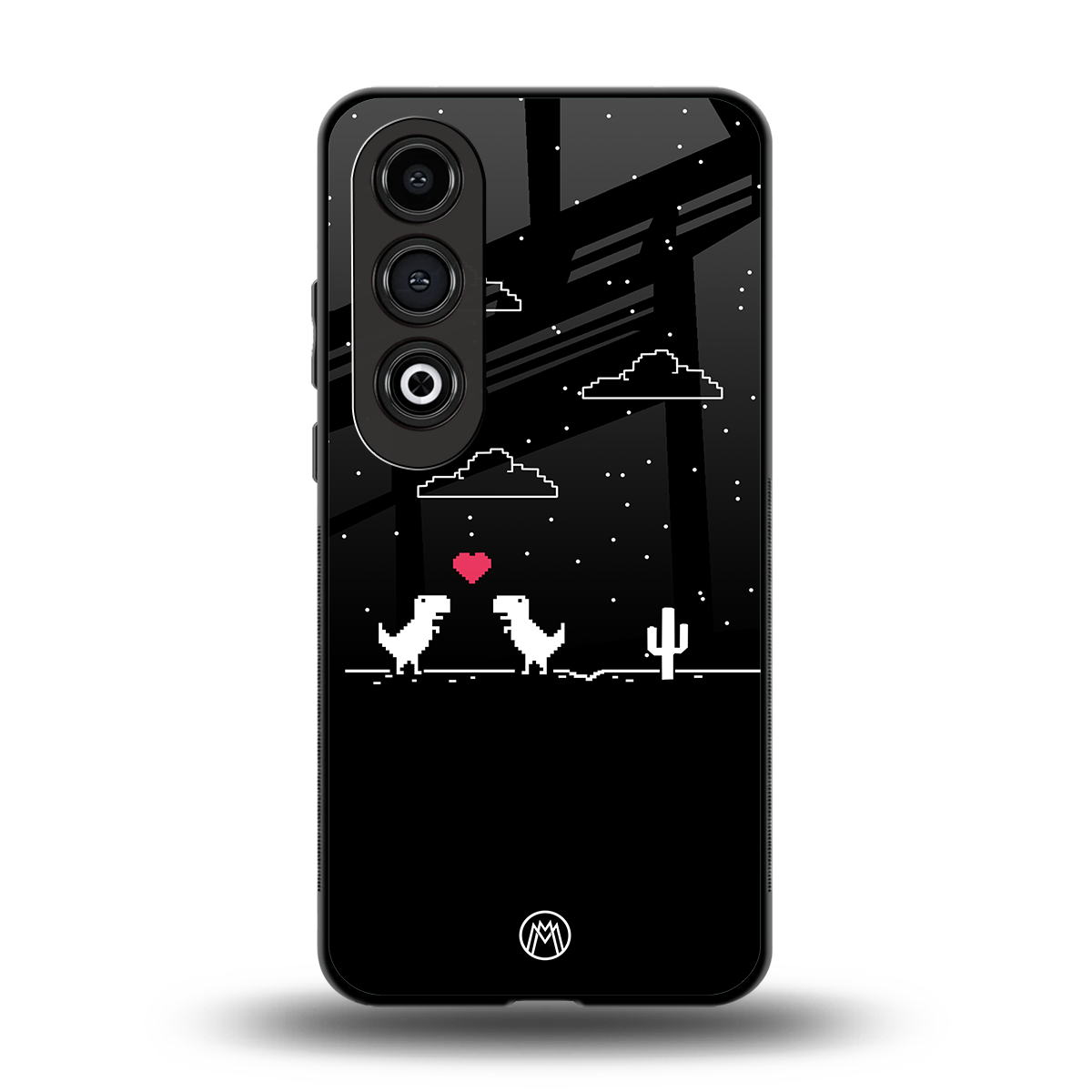 t-rex back phone cover | glass case for oneplus nord ce 4