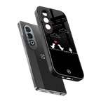 t-rex back phone cover | glass case for oneplus nord ce 4