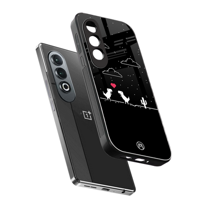 t-rex back phone cover | glass case for oneplus nord ce 4