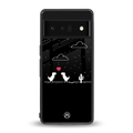t-rex back phone cover | glass case for google pixel 6 pro