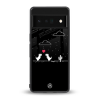 t-rex back phone cover | glass case for google pixel 6 pro
