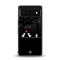 t-rex back phone cover | glass case for google pixel 6
