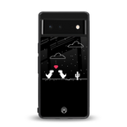 t-rex back phone cover | glass case for google pixel 6