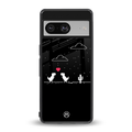 t-rex back phone cover | glass case for Google Pixel 8