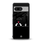 t-rex back phone cover | glass case for Google Pixel 8