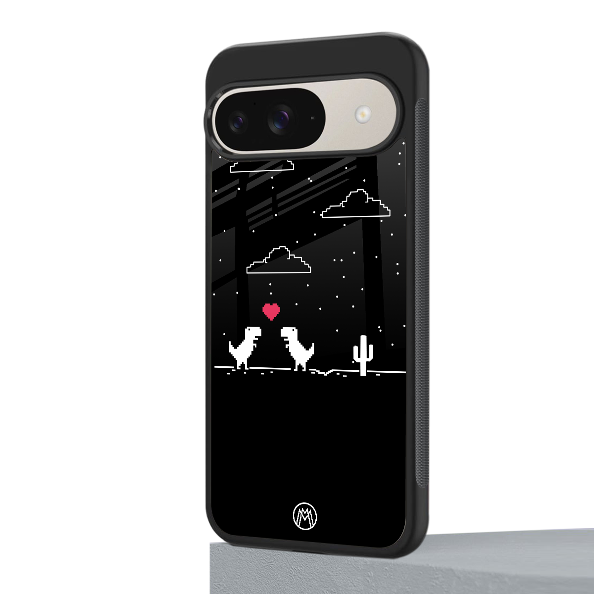 t-rex back phone cover | glass case for google pixel 9