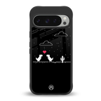 t-rex back phone cover | glass case for google pixel 9 pro xl