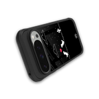 t-rex back phone cover | glass case for google pixel 9 pro