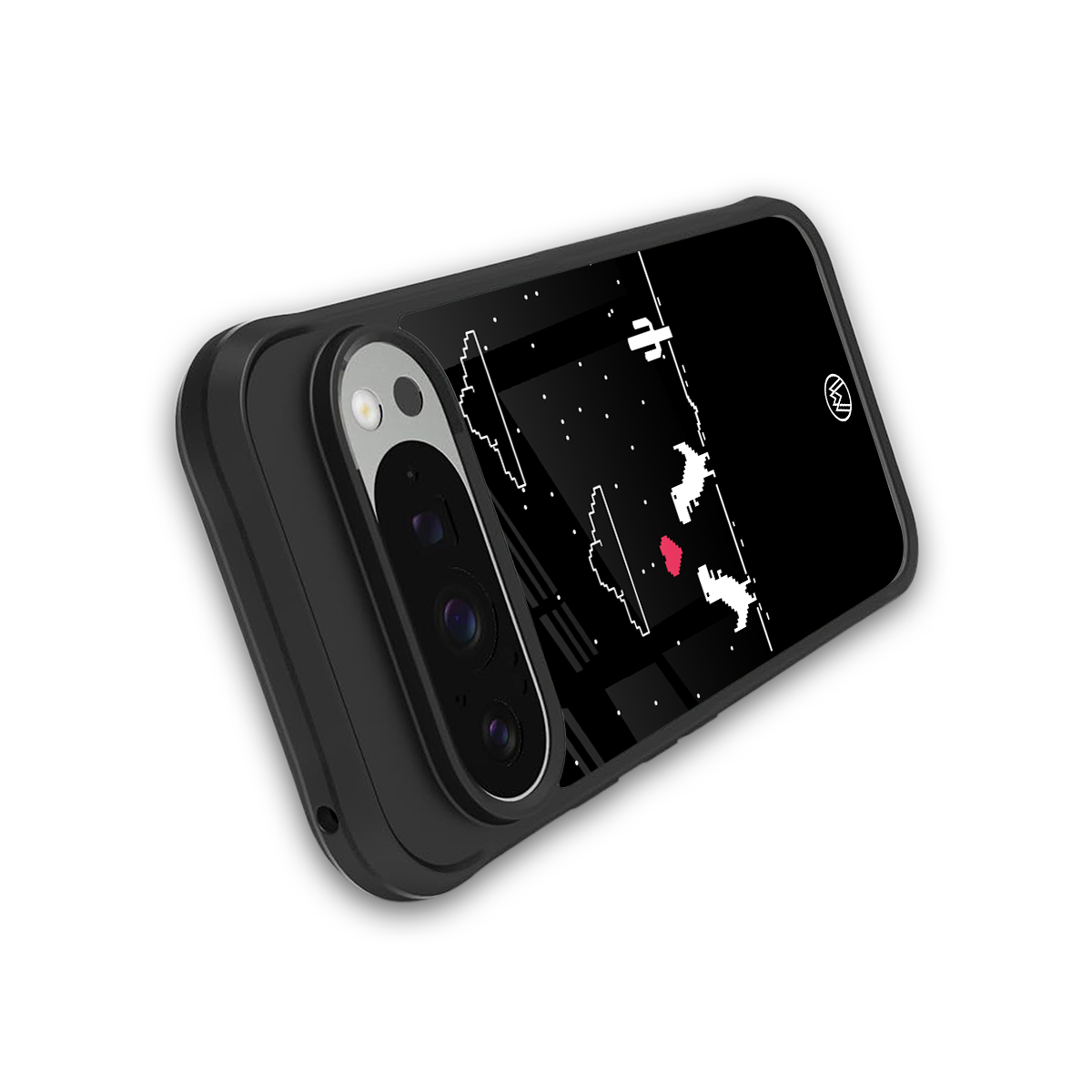 t-rex back phone cover | glass case for google pixel 9 pro xl