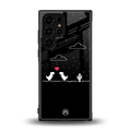 t-rex back phone cover | glass case for samsung galaxy s23 ultra
