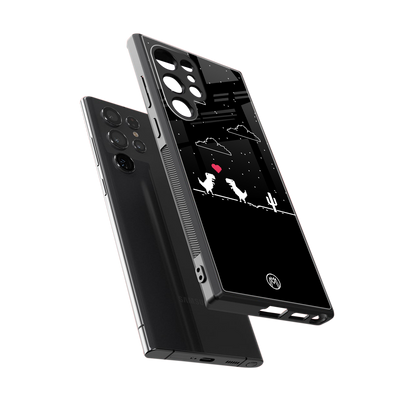 t-rex back phone cover | glass case for samsung galaxy s23 ultra